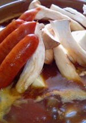 筑前煮用水煮野菜を使って簡単に！カレー鍋-レシピのメイン写真