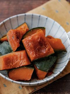 常備菜♡レンジで簡単かぼちゃの甘煮♡-レシピのメイン写真