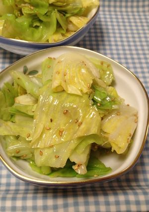 [簡単]お手軽!!キャベツの中華風和え-レシピのメイン写真