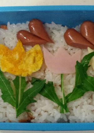 簡単！チューリップ弁当-レシピのメイン写真