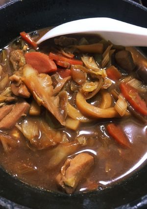 赤味噌の味噌煮込みうどん-レシピのメイン写真