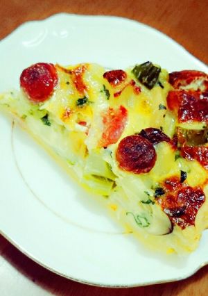春野菜たっぷり地域の食材たっぷりキッシュ-レシピのメイン写真
