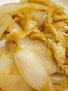 新玉ねぎと油揚げ生姜醤油味で簡単副菜-レシピのメイン写真