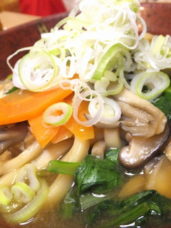 お野菜たっぷり煮込み肉うどん-レシピのメイン写真