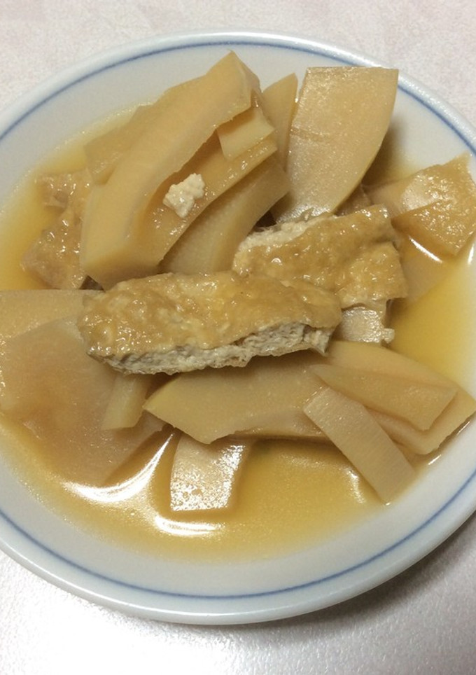 たけのこと油揚げの煮物-レシピのメイン写真