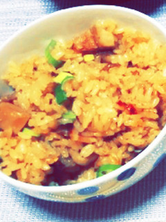 ココナッツオイルの炊き込みご飯-レシピのメイン写真
