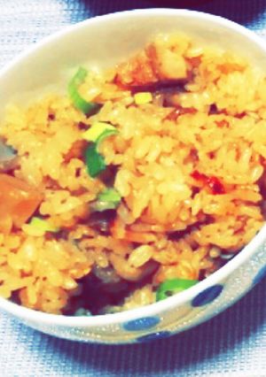 ココナッツオイルの炊き込みご飯-レシピのメイン写真