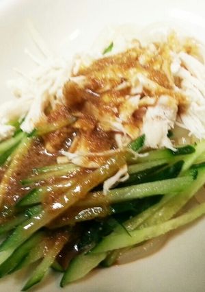 レンチン★鶏ささ身de～棒々鶏-レシピのメイン写真