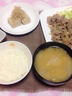 生姜焼き-レシピのメイン写真