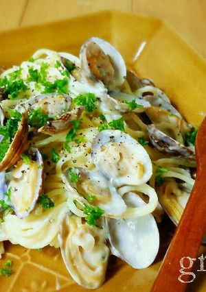 一気に簡単♪牛乳でアサリのクリームパスタ-レシピのメイン写真