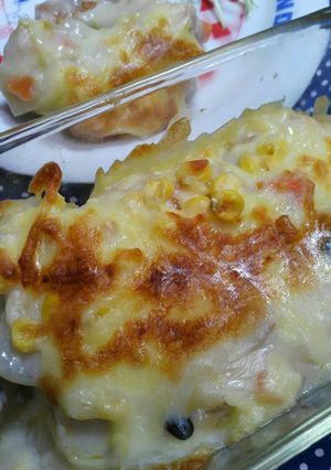 豆乳でヘルシーグラタン！-レシピのメイン写真