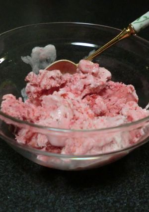 簡単…でも美味しい！いちごのシャーベット-レシピのメイン写真