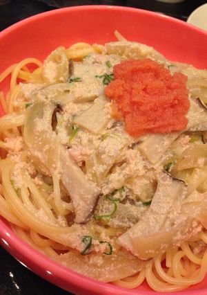 たらこクリームパスタ-レシピのメイン写真