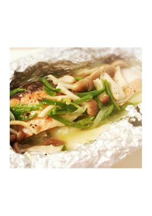朝食にも！簡単しゃけのホイル焼き-レシピのメイン写真