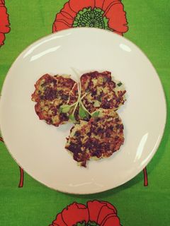 余った餃子の具だけで!焦がしハンバーグ-レシピのメイン写真