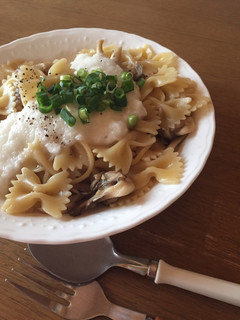 舞茸の山芋パスタ-レシピのメイン写真