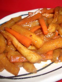 大根とにんじんの味噌炒め-レシピのメイン写真