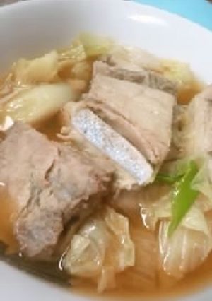 金沢「とり野菜みそ」でブリのアラを煮た！-レシピのメイン写真