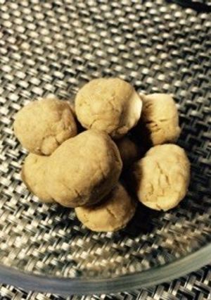 小麦粉簡単おやつ♪レンジ2分きな粉ボーロ-レシピのメイン写真