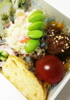 お弁当に簡単肉団子-レシピのメイン写真