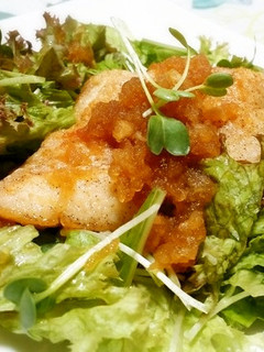 ◆白身魚のムニエル♪アップルソース◆-レシピのメイン写真