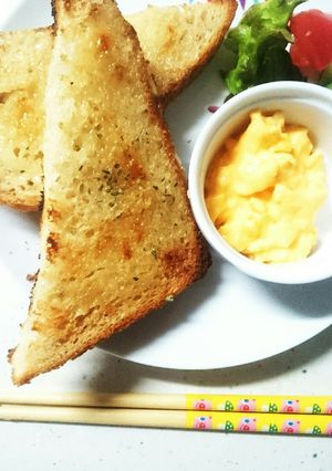 簡単過ぎ☆マヨ&コンポタトースト♪-レシピのメイン写真