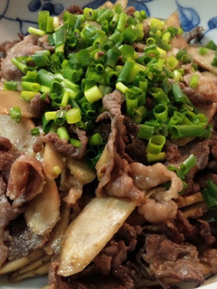 炊き立てご飯に♪牛肉とゴボウの甘辛炒め-レシピのメイン写真