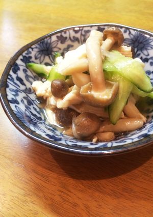 お鍋不要！ささみとしめじのさっぱり和え-レシピのメイン写真