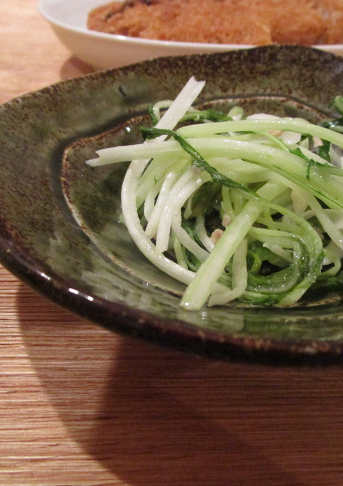 水菜のさっぱり炒め-レシピのメイン写真