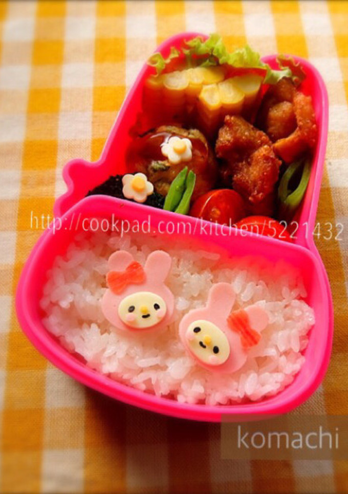 幼稚園 キャラ弁♡マイメロさん 簡単-レシピのメイン写真