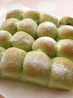 ✿よもぎのちぎりパン✿餡入り-レシピのメイン写真