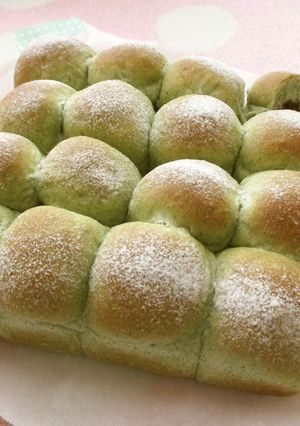 ✿よもぎのちぎりパン✿餡入り-レシピのメイン写真