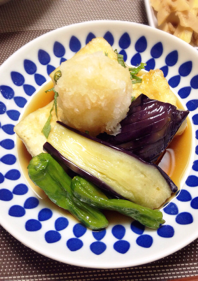 揚げ出し豆腐とお野菜-レシピのメイン写真
