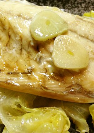 ❀塩さばとキャベツのバター蒸し-レシピのメイン写真
