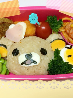 キャラ弁☆リラックマ-レシピのメイン写真