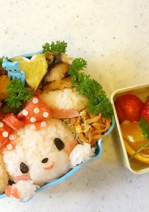 可愛い❤️ぼんぼんりぼんのキャラ弁❤️-レシピのメイン写真