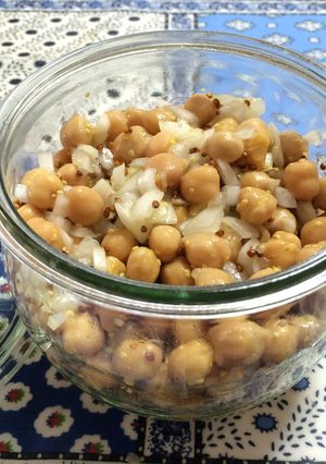 ひよこ豆のハニー粒マスタードマリネ-レシピのメイン写真