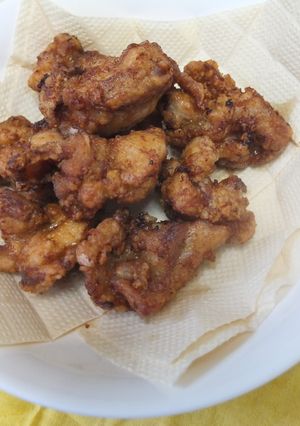 サクッとジューシーな鶏ももから揚げ-レシピのメイン写真