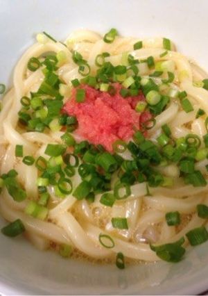 冷凍うどんで簡単♪釜玉うどん-レシピのメイン写真