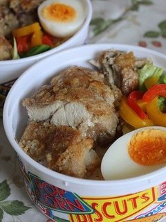 塩竜田揚げ丼-レシピのメイン写真