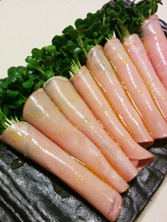 かいわれとハムのブーケサラダ-レシピのメイン写真