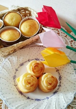 簡単♪カルピスケーキ☆マドレーヌ☆-レシピのメイン写真