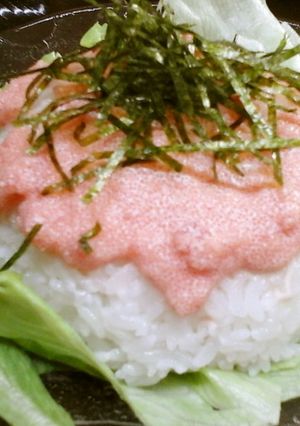 たらこクリームライス-レシピのメイン写真