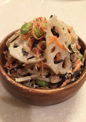 ひじきと蓮根のシャキシャキサラダ-レシピのメイン写真