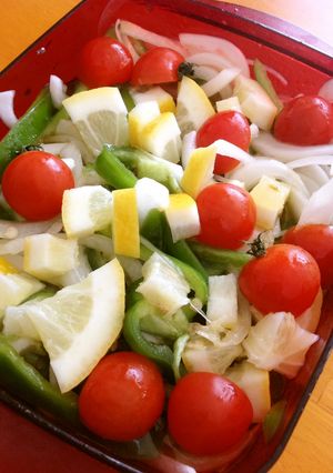色々野菜のエスニック檸檬マリネ-レシピのメイン写真