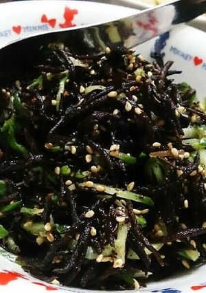 ☆寒芽ひじきの酢の物☆-レシピのメイン写真