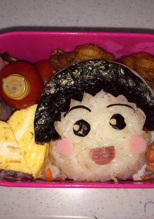 ちびまる子ちゃん 簡単キャラ弁-レシピのメイン写真