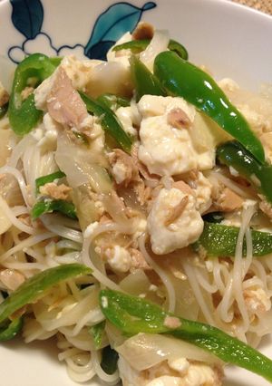 減塩☆大人のそうめんチャンプルー-レシピのメイン写真