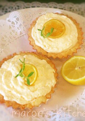 爽やかレモンのチーズケーキタルト-レシピのメイン写真