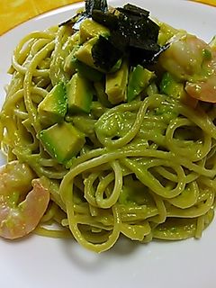 アボカドの冷製パスタ-レシピのメイン写真